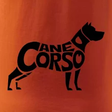 Cane corso nápis v tele