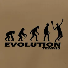 Evolúcia tenis chlapec