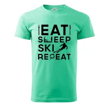 Eat sleep ski repeat