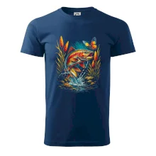 Obrázok pstruh a motýľ