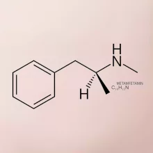 Molekulárna štruktúra pervitín