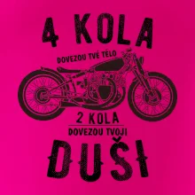 4 kolesá vs 2 kolesá