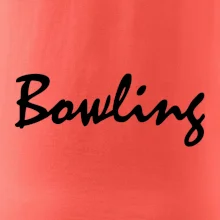 Bowling nápis písacie Bowling nápis písacie