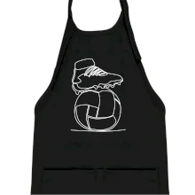 Futbalová lopta kopačka jedným ťahom Futbalová lopta kopačka jedným ťahom