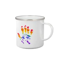 LGBT hand print