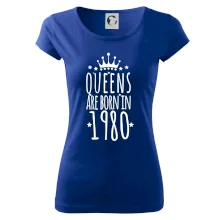 Queens are born in 1980