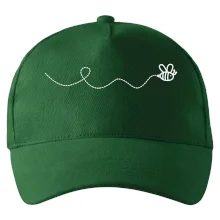 Dráha letu včely - vlnovka