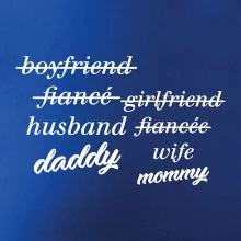 Partnerské tričko nastávajúci rodičia