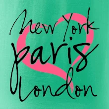 I love NYC Paris London