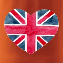 Britské srdce maľované