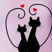 Mačky - Zamilovaný pár