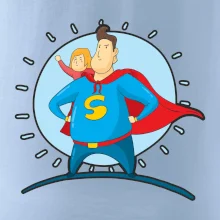 Táta superman - dievča