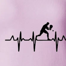 EKG stolný tenista stojaci