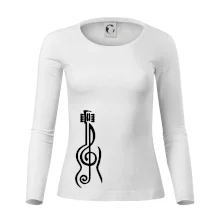 Husľový kľúč gitara Husľový kľúč gitara