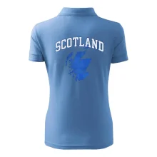 Scotland nápis s mapou Scotland nápis s mapou