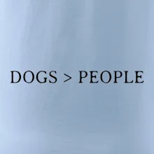 Dogs > People