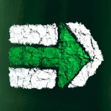 Párová značka zelená