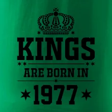 Kings are born in 1977