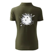 Florbal lopta v triku Florbal lopta v triku