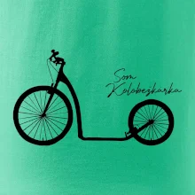 Som kolobežkárka veľké a malé koleso