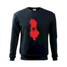 Albánsko mapa a znak