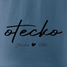 Otecko - tričko s menami deti