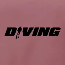 Diving nápis potápač