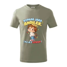 Vypadá jako andílek ale je z listopadu s prakem