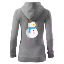 Snehuliak so šálom Snehuliak so šálom