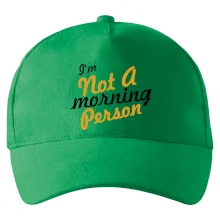 I'm not a morning person I'm not a morning person