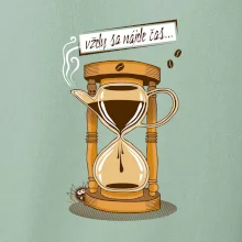 Vždy sa nájde čas na kávu (Pecka design)