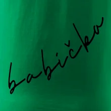 Mikina babička s menami detí