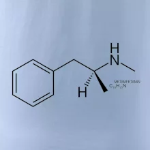Molekulárna štruktúra pervitín Molekulárna štruktúra pervitín
