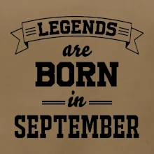 Legends are born in September