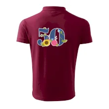 Kvetinové číslo kreslené - 50