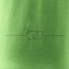 Mačka linka kreslená