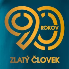 90 rokov zlatý človek