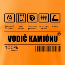 Čiarový kód - Vodič kamiónu Čiarový kód - Vodič kamiónu
