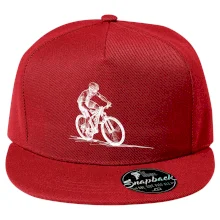 MTB kreslený cyklista