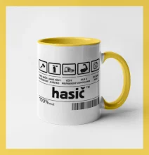 Čiarový kód - Hasič / hasička