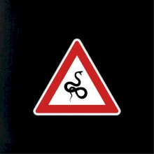 Dopravná značka - Pozor had