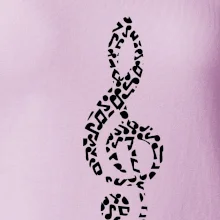 Husľový kľúč z nôt Husľový kľúč z nôt