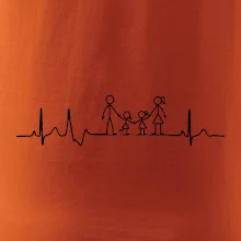 EKG rodina a dve dievčatá