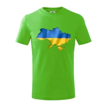 Ukrajina vlajka mapa Ukrajina vlajka mapa
