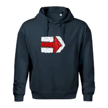 Párová turistická značka červená Párová turistická značka červená