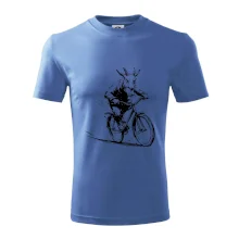 Drsný cap na bicykli