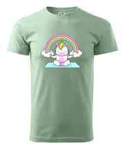 Yoga jednorožec - dúha