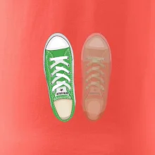 Párové topánky - zelené Párové topánky - zelené