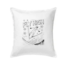 Čiernobiely skokan fly high