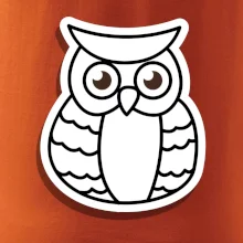 Sova kreslená na prsníku